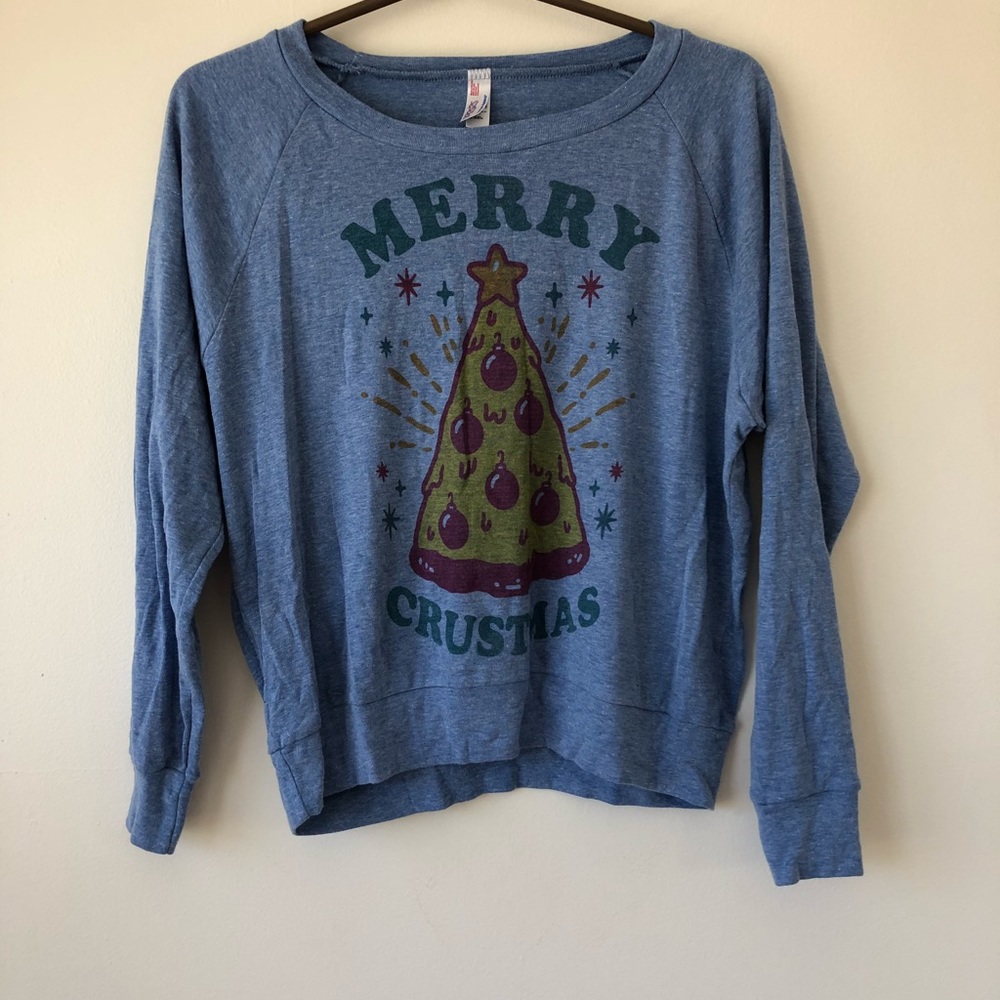 Merry Crustmas look human sweatshirt